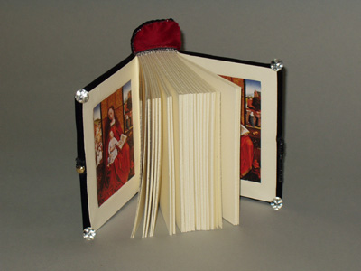 Velvet Madonna book - doublures